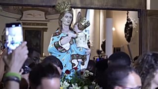 La procession de la Madone de Trapani, à La Goulette 