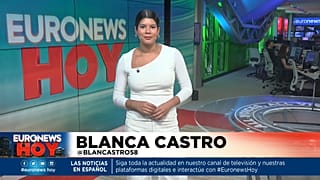 Blanca Castro presenta Euronews Hoy este lunes 29 de agosto. 
