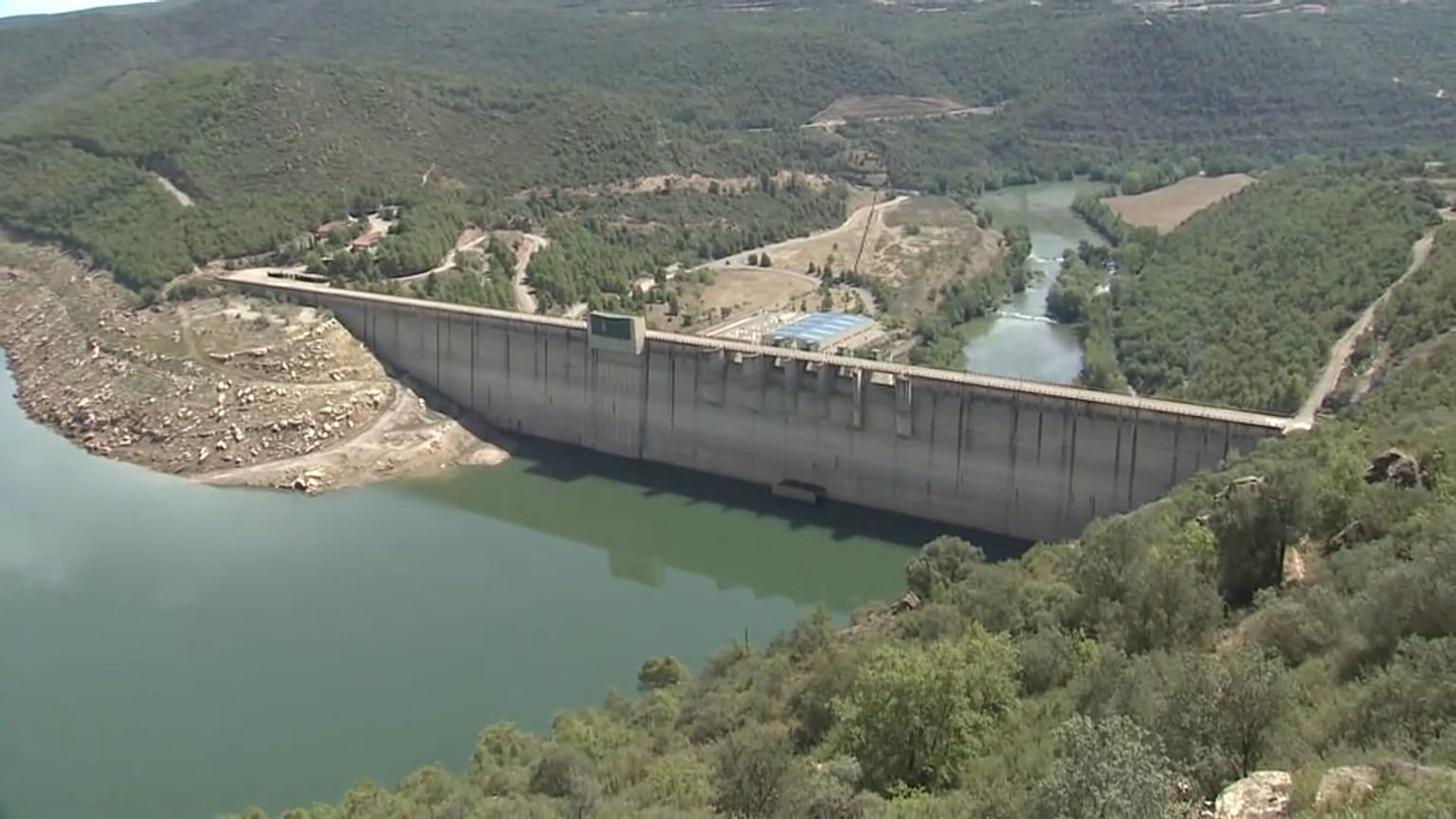 Central de Rialb en Lérida, España