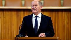Deutschlands Bundeskanzler Olaf Scholz