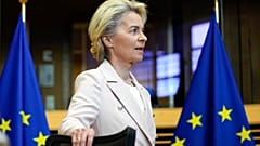 Ούρσουλα φον ντερ Λάιεν, πρόεδρος Ευρωπαϊκής Επιτροπής 
