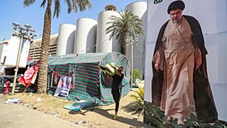 ترک منطقه سبز بغداد از سوی حامیان مقتدی صدر