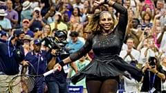 Die 40-jährige Serena Williams nach ihrem Auftaktsieg bei den US Open