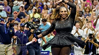 Die 40-jährige Serena Williams nach ihrem Auftaktsieg bei den US Open