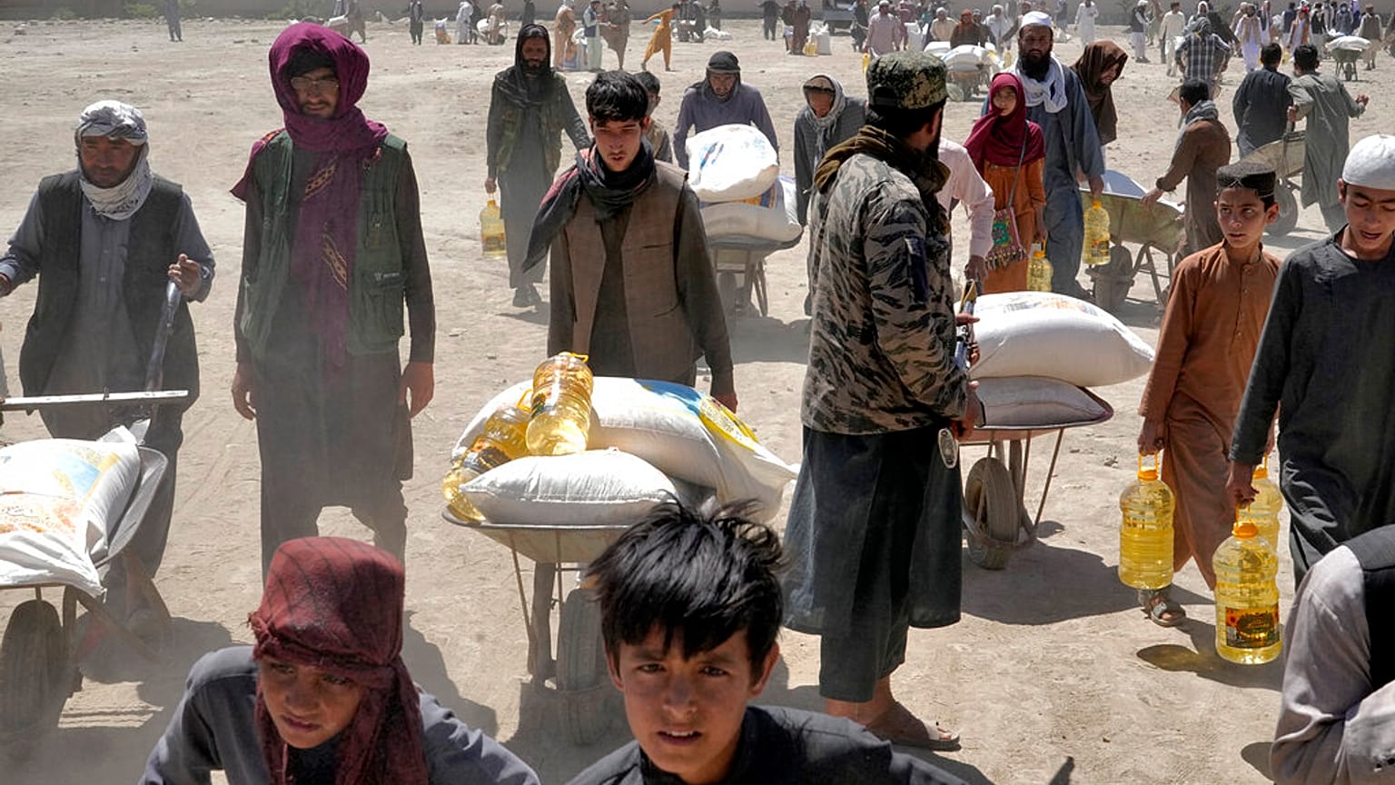 Crise humanitária no Afeganistão