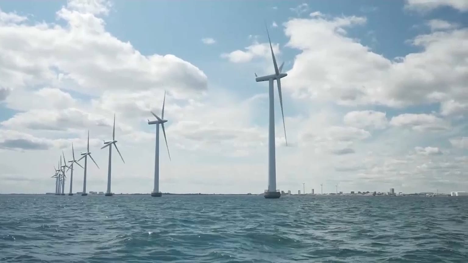 Wind über dem Meer