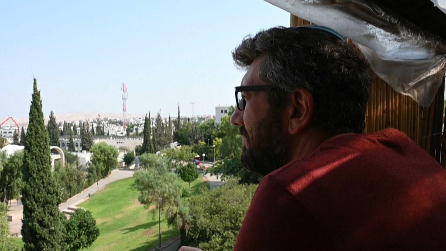 Colonie israélienne de de Maalé Adoumim, en Cisjordanie occupée.