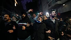 Manifestación del sábado a favor de la vicepresidenta argentina, Cristina Fernández.