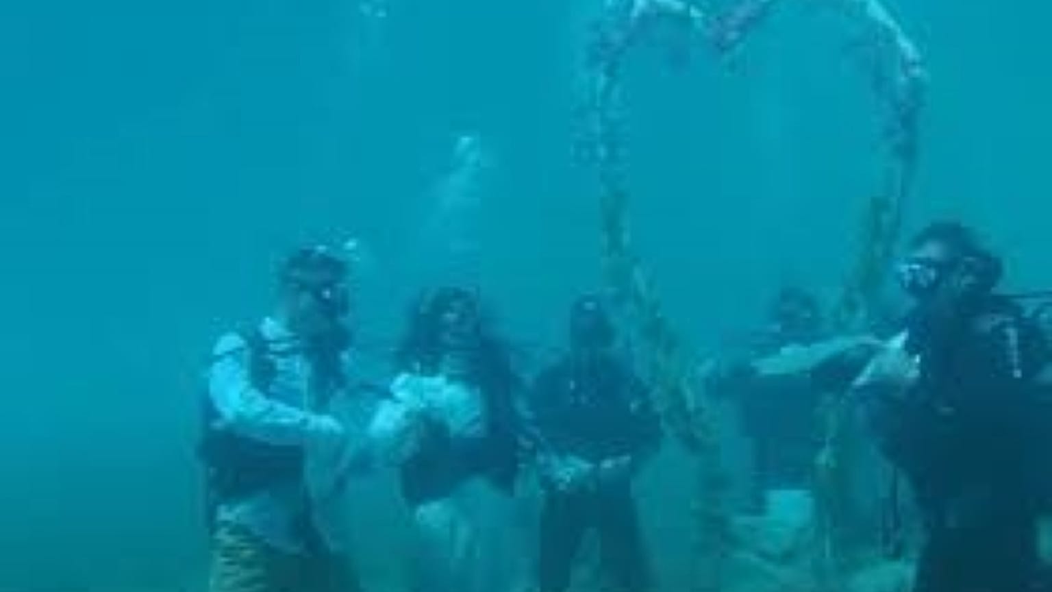 Matrimonio sott'acqua 