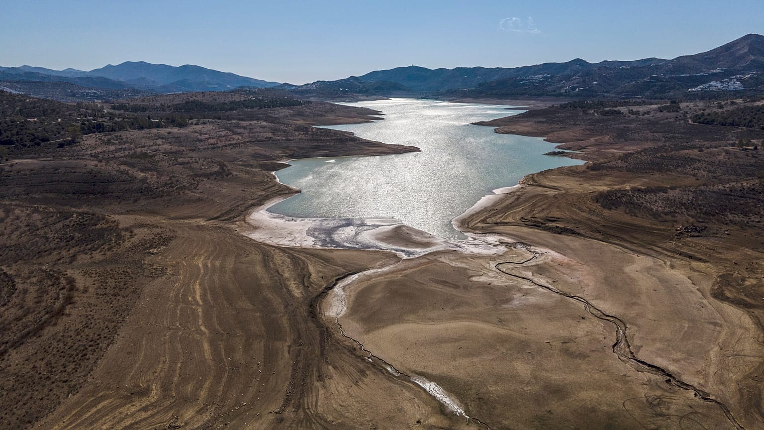 В Испании обмелели или вовсе пересохли многие водоёмы и водохранилища