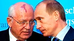 Michail Gorbatschow mit Wladimir Putin