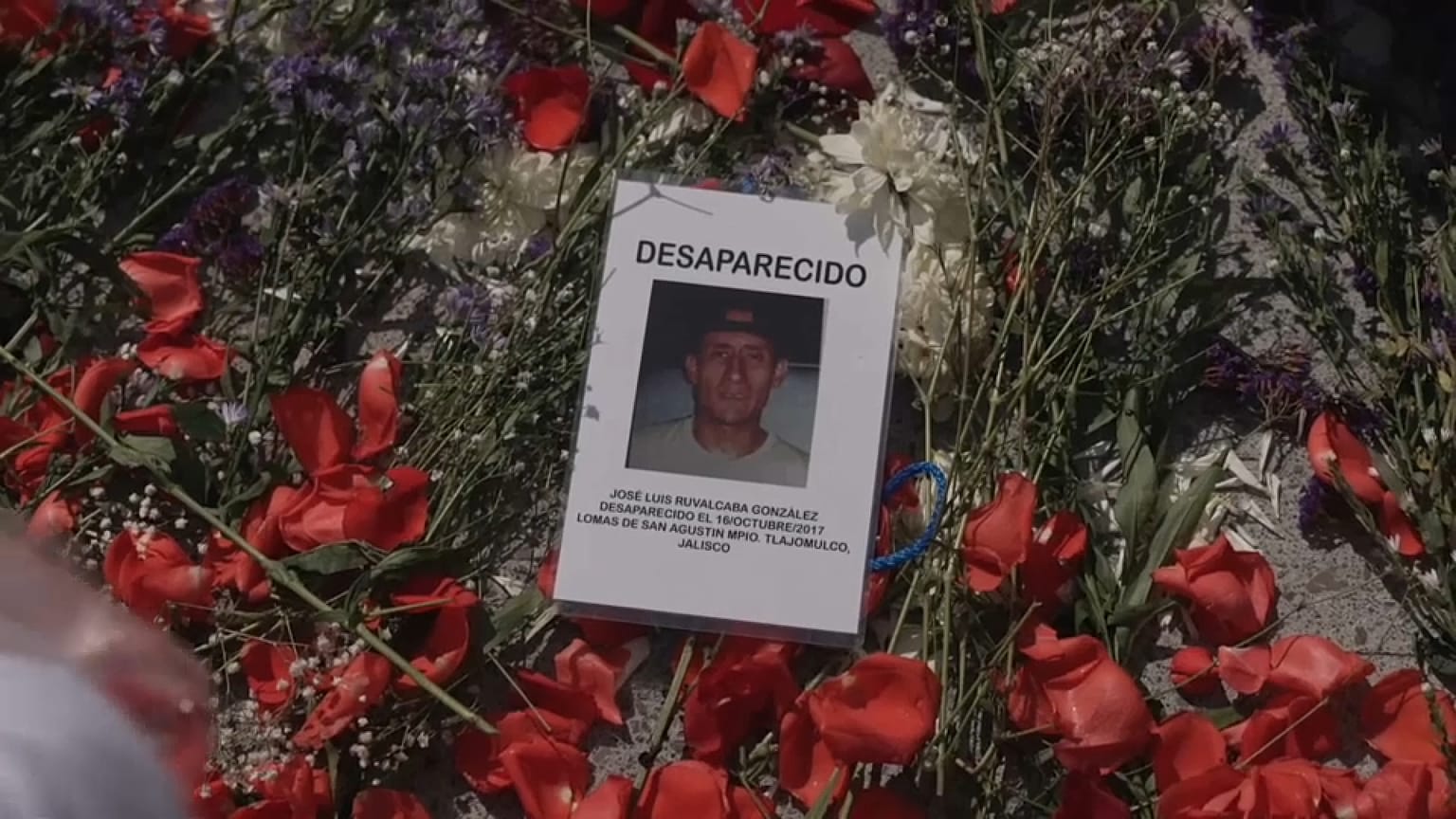 La fotografía de un desaparecido en México