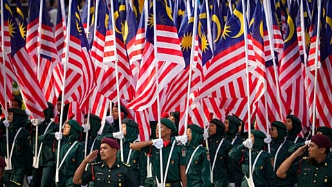 Défilé militaire à Kuala Lumpur (31/08/2022)