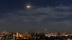 عکس آرشیوی از یکی از حملات منتسب به اسرائيل علیه سوریه