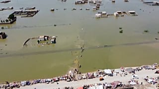 Le Pakistan, sous l'eau