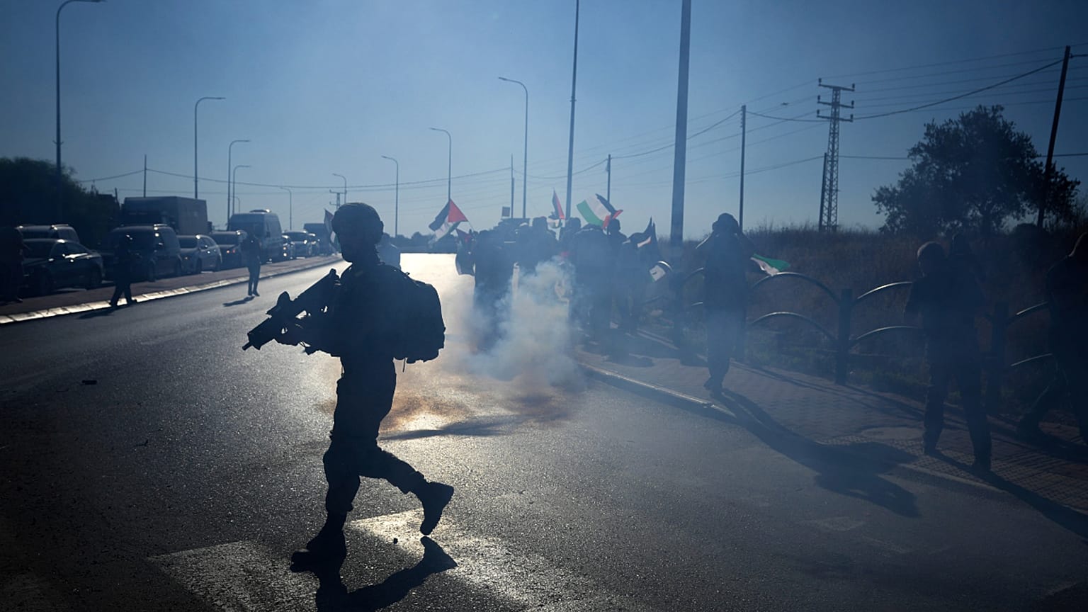 صورة أرشيفية لاشتباكات في الضفة الغربية