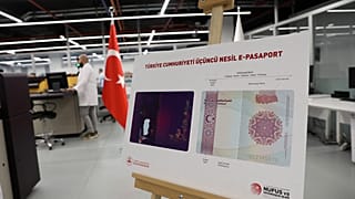 Yerli pasaportun üretimi başladı (arşiv)