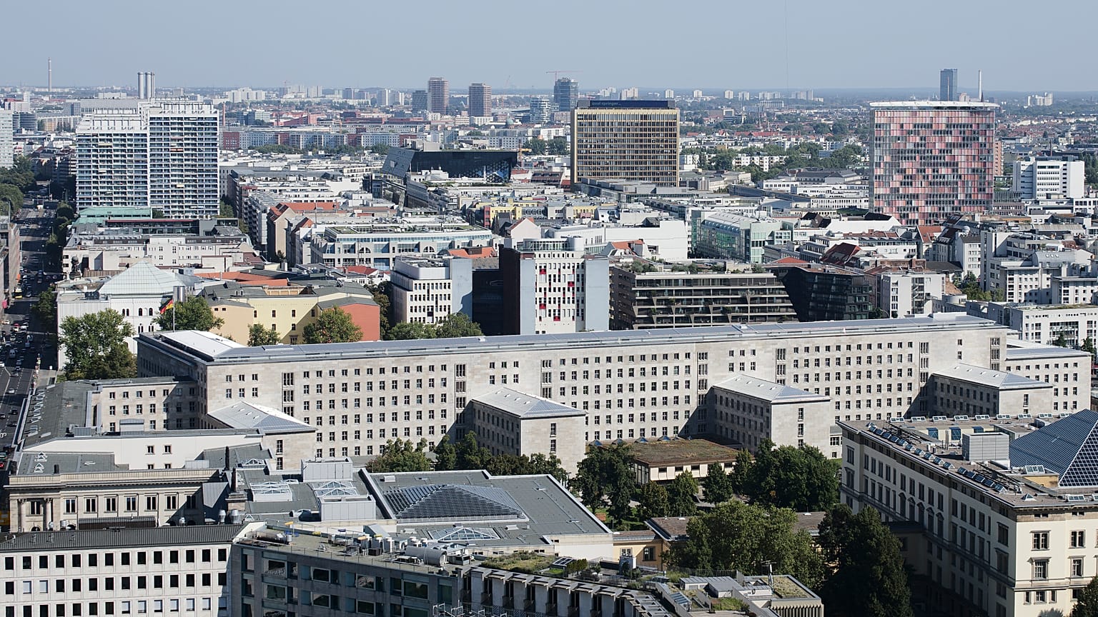 Investigators are provbing two high-ranking officials in Germany's economy ministry.