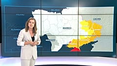 Vakulina vor Karte