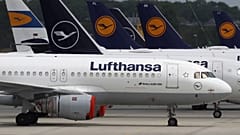 A német légitársaság gépei a müncheni repülőtéren