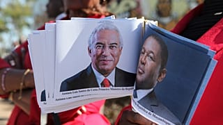 António Costa recebido por Filipe Nyusi em Moçambique