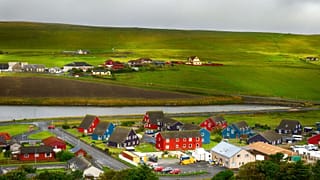 Scalloway Harbour on Shetland, which is set to face 'ridiculous' energy prices.