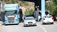 Kosova ve Sırbistan arasındaki Yarinye sınır kapısı
