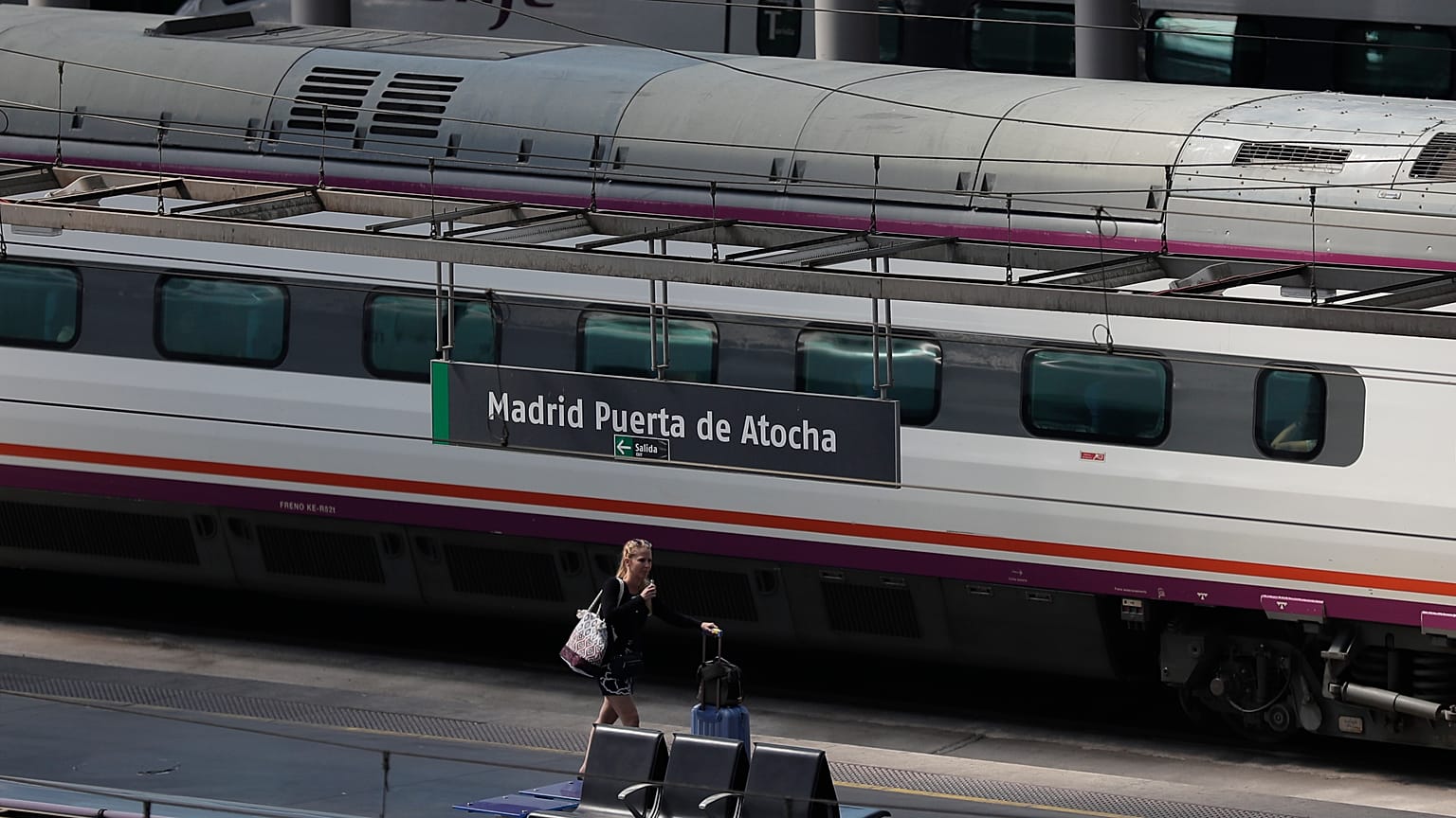 Tren de la compañía española Renfe