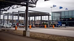Grenzübergang in Litauen