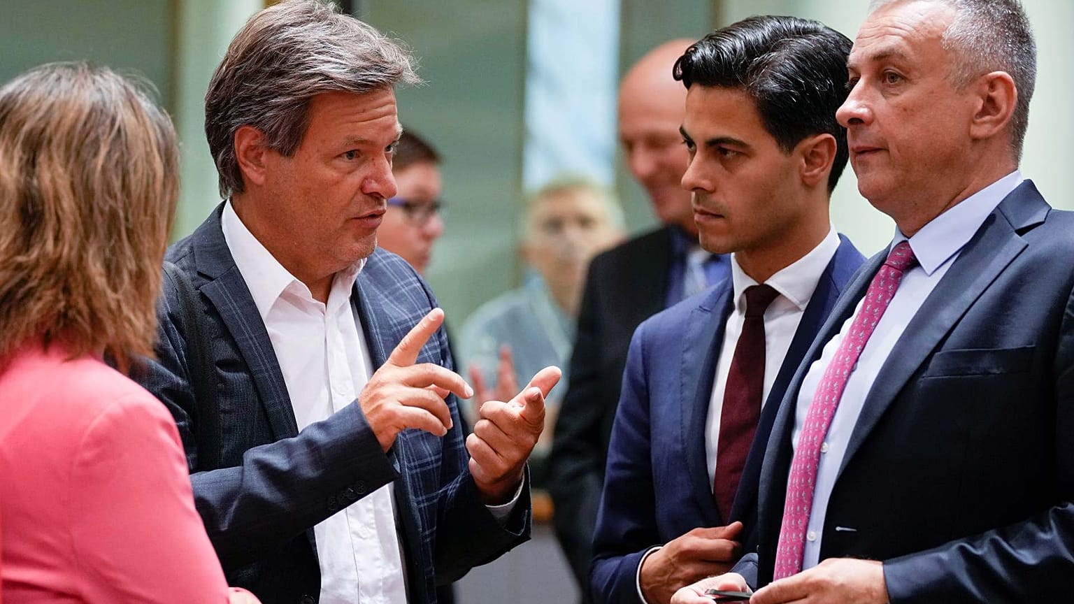 Alguns dos ministros da Energia da UE