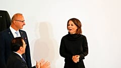 Annalena Baerbock beim Treffen mit anderen europäischen Außenministern in Prag, 31. August 2022.
