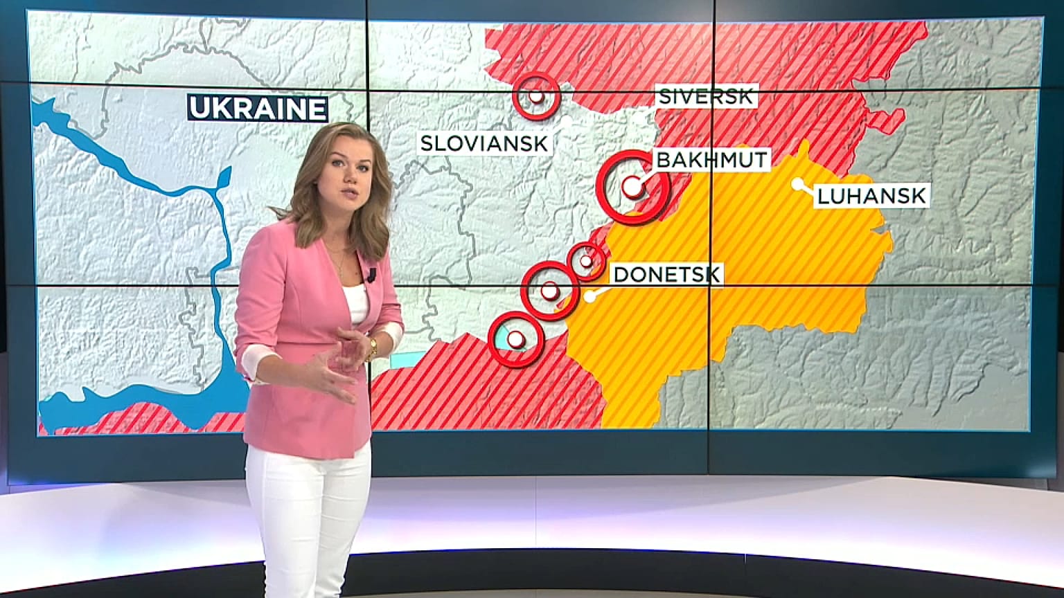 Sasha Vakulina, az Euronews tudósítója