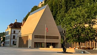 25 Abgeordnete zählt das Parlament des Fürstentums Liechtenstein in Vaduz.