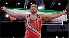 المصارع الإيراني كميل قاسمي