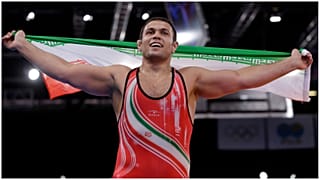 المصارع الإيراني كميل قاسمي