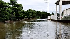 Wassermassen in Hamamatsu