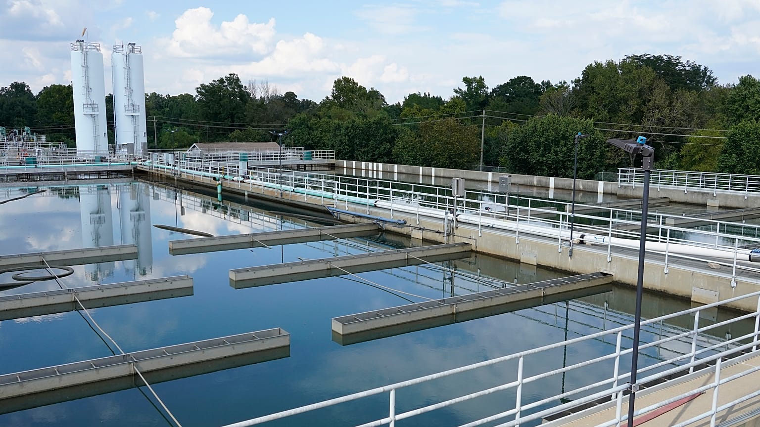 Die marode Wasseraufbereitungsanlage in Jackson, Mississippi