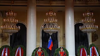 Abschied vin Gorbatschow in Moskau