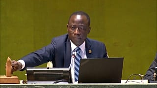 Votación de la resolución de la ONU