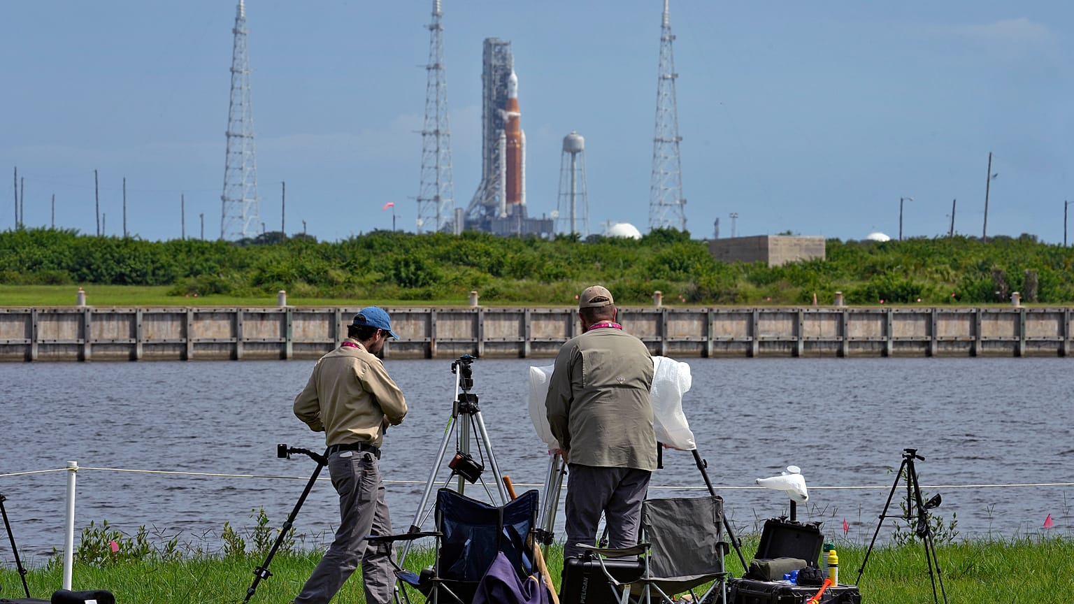 Foguetão lunar vai partir do Central Espacial Kennedy, na Flórida, Estados Unidos