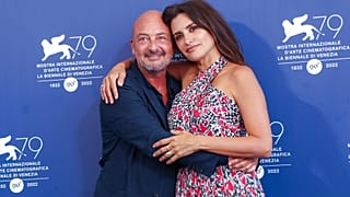 Le réalisateur Emanuele Crialese et l'actrice Penelope Cruze, lors de la 79e édition de la Mostra de Venise