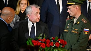 Посол США в России Джон Салливан посетил церемонию прощания с первым президентом СССР Михаилом Горбачевым. Москва, Россия. 3 сентября 2022.