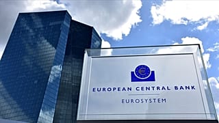 Almanya'nın Frankfurt kentinde bulunan Avrupa Merkez Bankası (ECB) binası