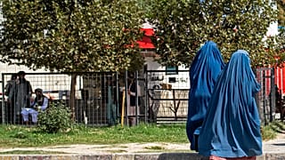 Подъезд к российскому посольству в Кабуле