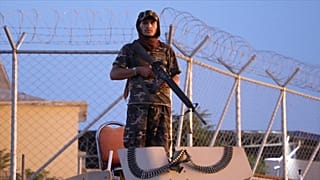 Bir Taliban militanı 