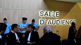 A l'entrée du Tribunal spécial du procès de l'attentat de Nice, Paris, le 05/09/2022