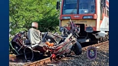 All seven people travelling in the car were killed.