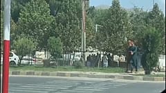 Cercanías de la embajada rusa en Afganistán. 