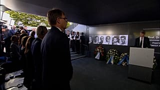 Commemoration ceremony to mark the 50th anniversary of the attack on the 1972 Munich Olympics