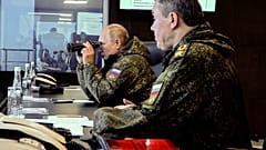 Vlagyimir Putyin orosz elnök a Vosztok 2022 hadgyakorlaton Vlagyivosztokban 2020. szeptember 6-án